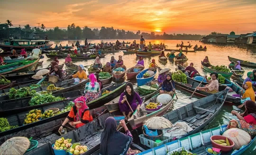 Jantung Perdagangan Banjarmasin dan Budaya di Kalimantan